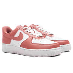 Womens Air Force 1 07 Next Nature White Canyon Pink Metallic Silver