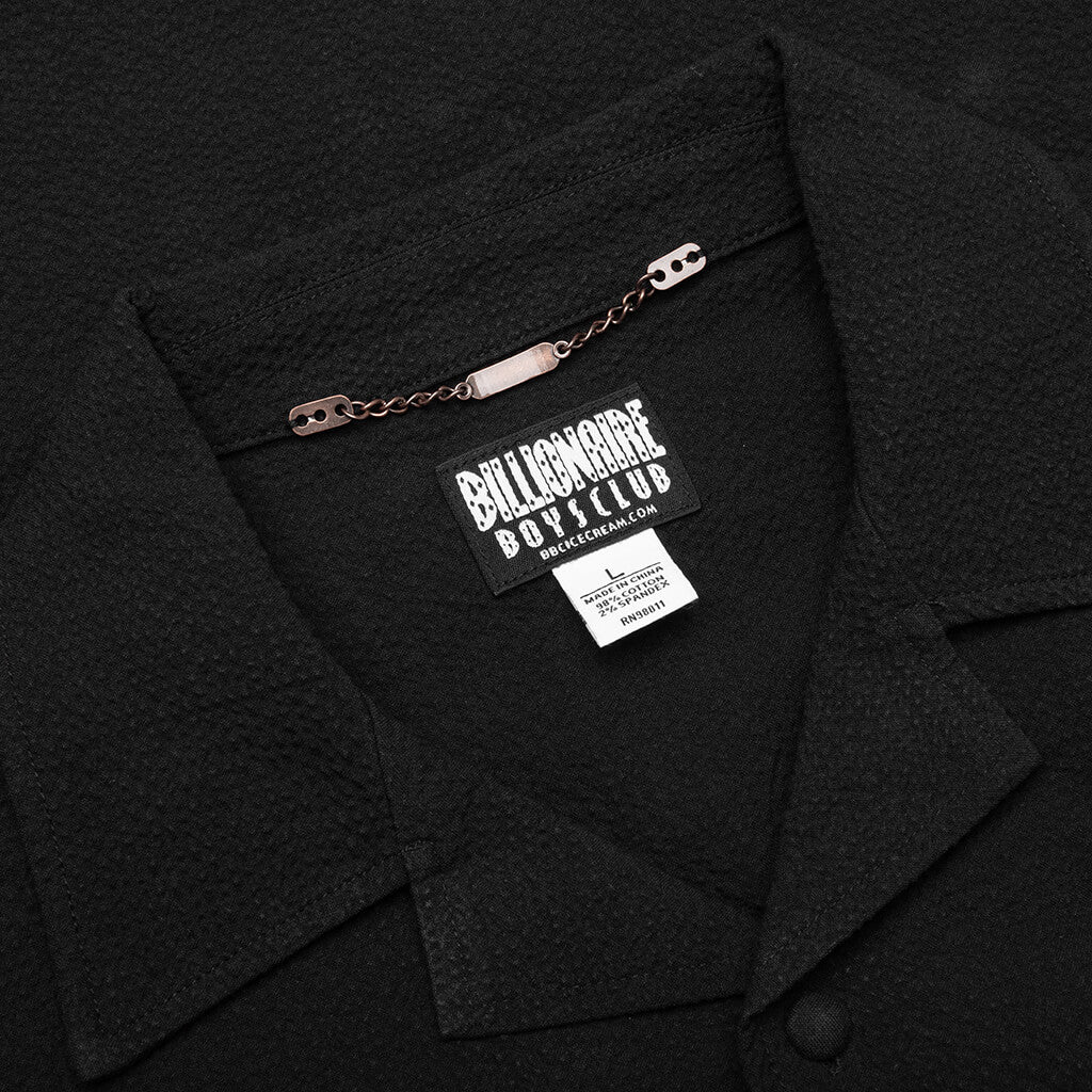 BB Cabana S S Woven Black