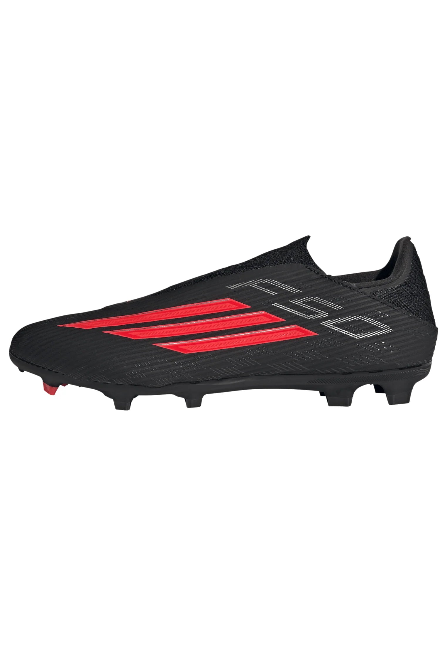 adidas F50 League Laceless FG MG Firm Ground Multi Ground Mens Soccer Cleats Black Red