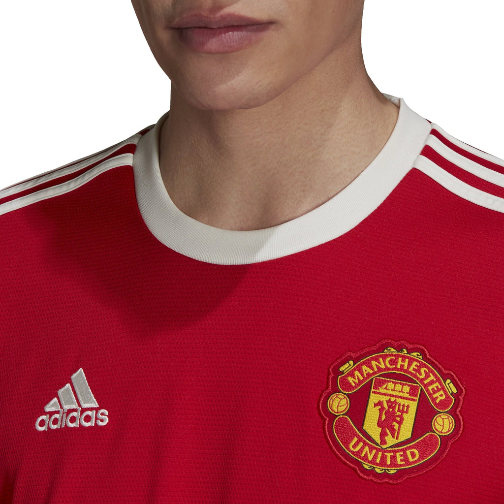 adidas Mens Manchester United Home Jersey 21
