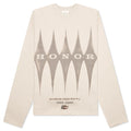 Holiday HTG Raw Edge Pullover Bone