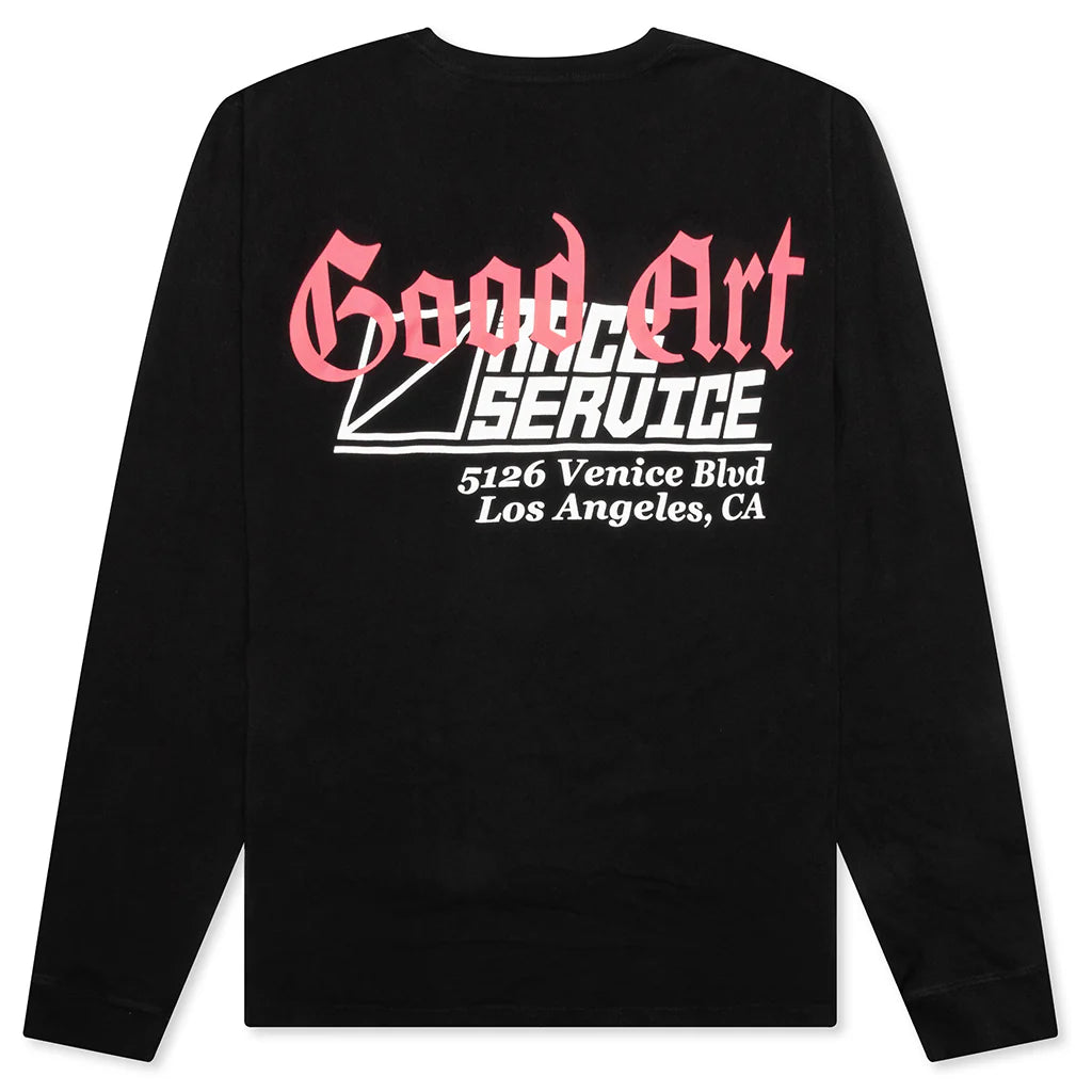 Race Service x Goodart L S T Shirt Black