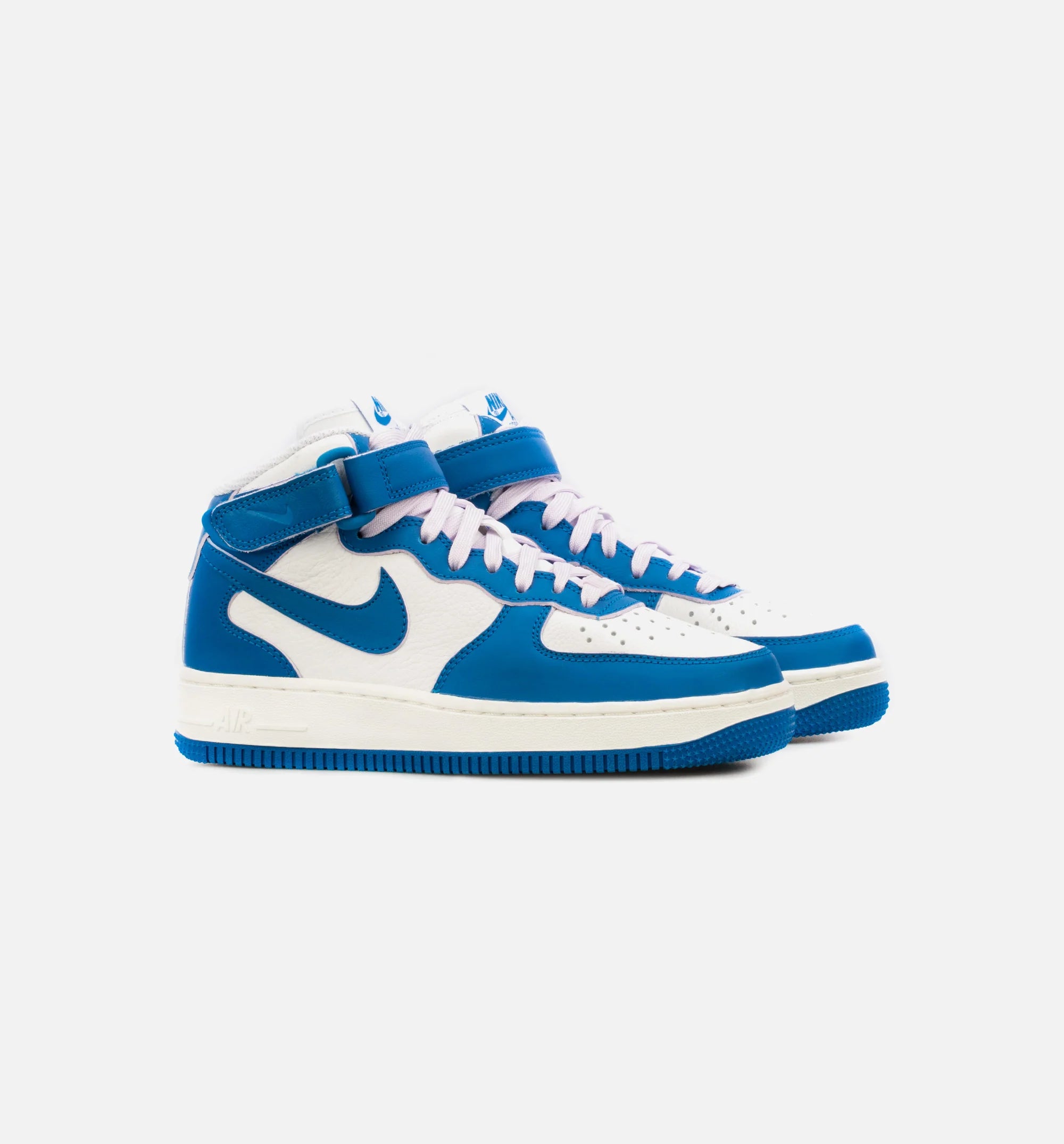 Air Force 1 Mid Womens Lifestyle Shoe Blue White