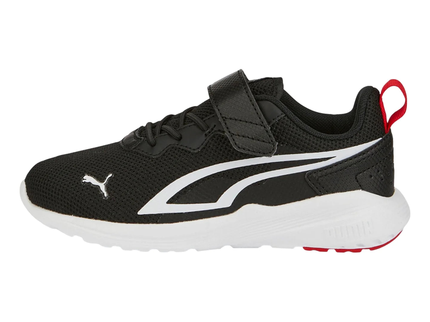 Tenis PUMA Active AC Negro y Blanco para Niño