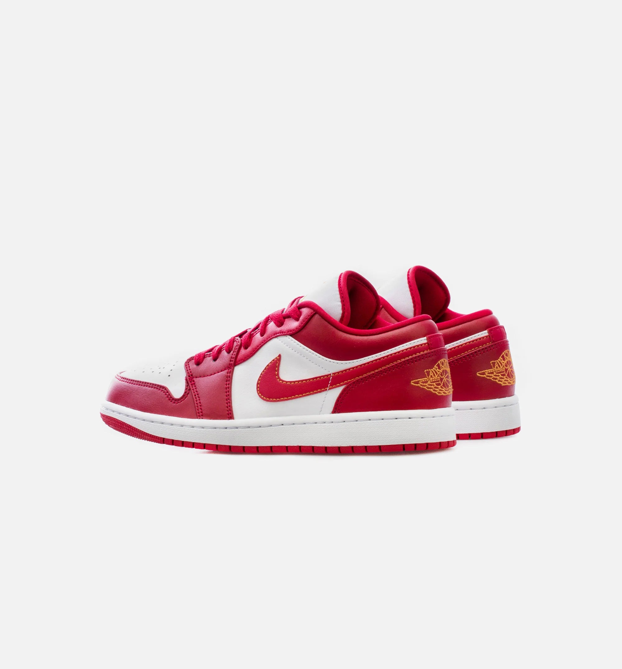 Air Jordan 1 Low Cardinal Mens Lifestyle Shoe Red White