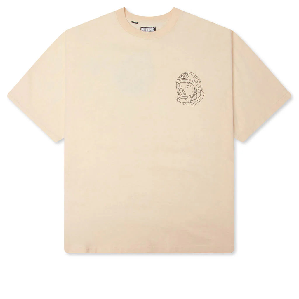 Faded Helmet S S Knit Tee Ecru