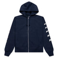 Speedway Zip Hoodie Navy