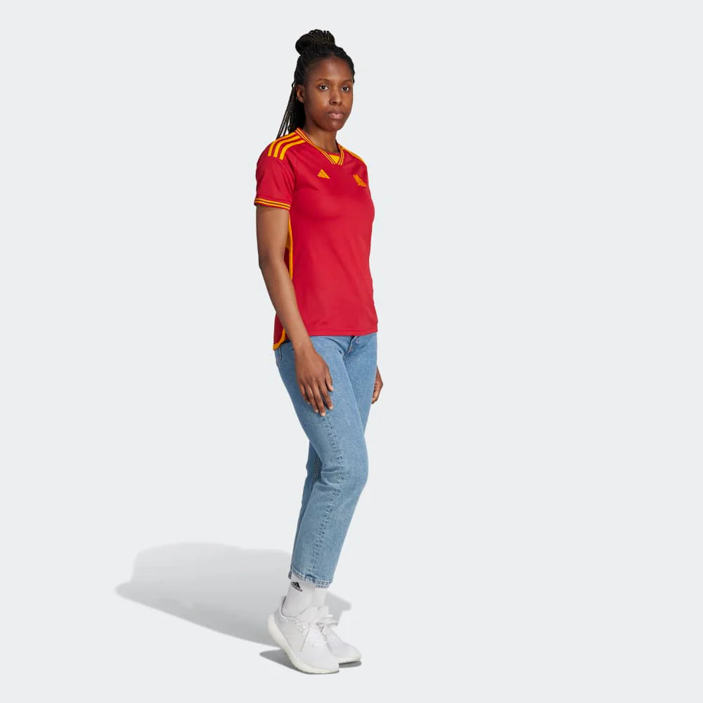adidas Womens AS Roma Home Jersey 23