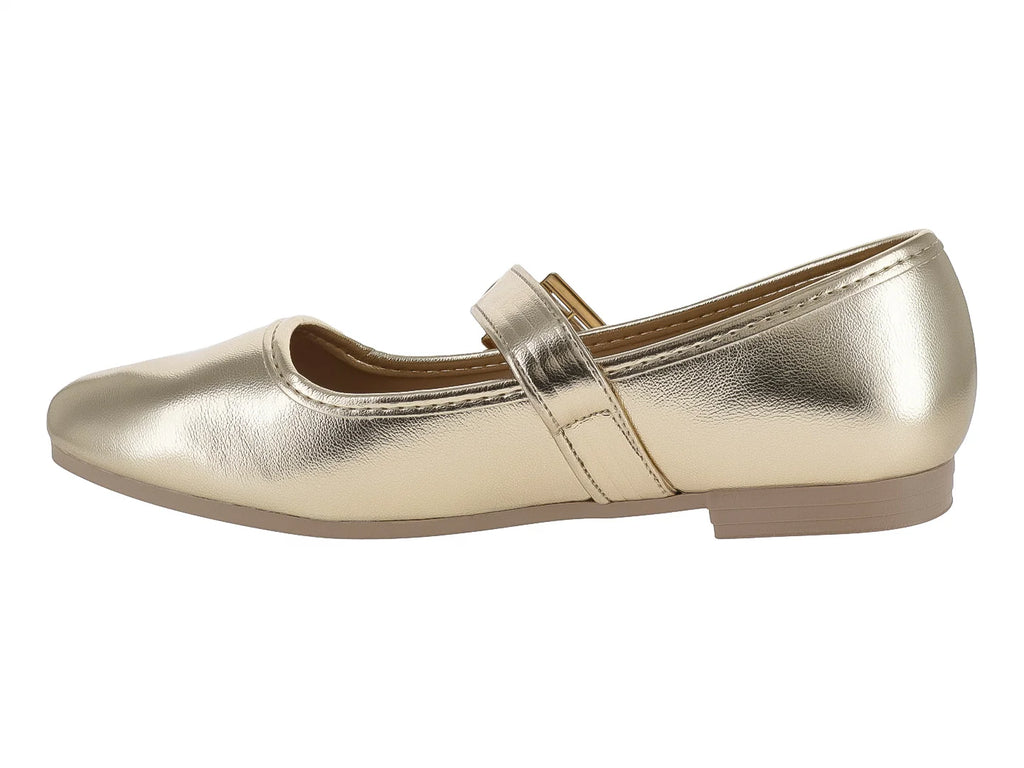 Zapatos Planos MELIANA Color Oro para Mujer