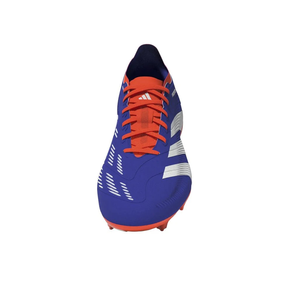adidas Predator League FG Firm Ground Soccer Cleats Lucid Blue White Solar Red