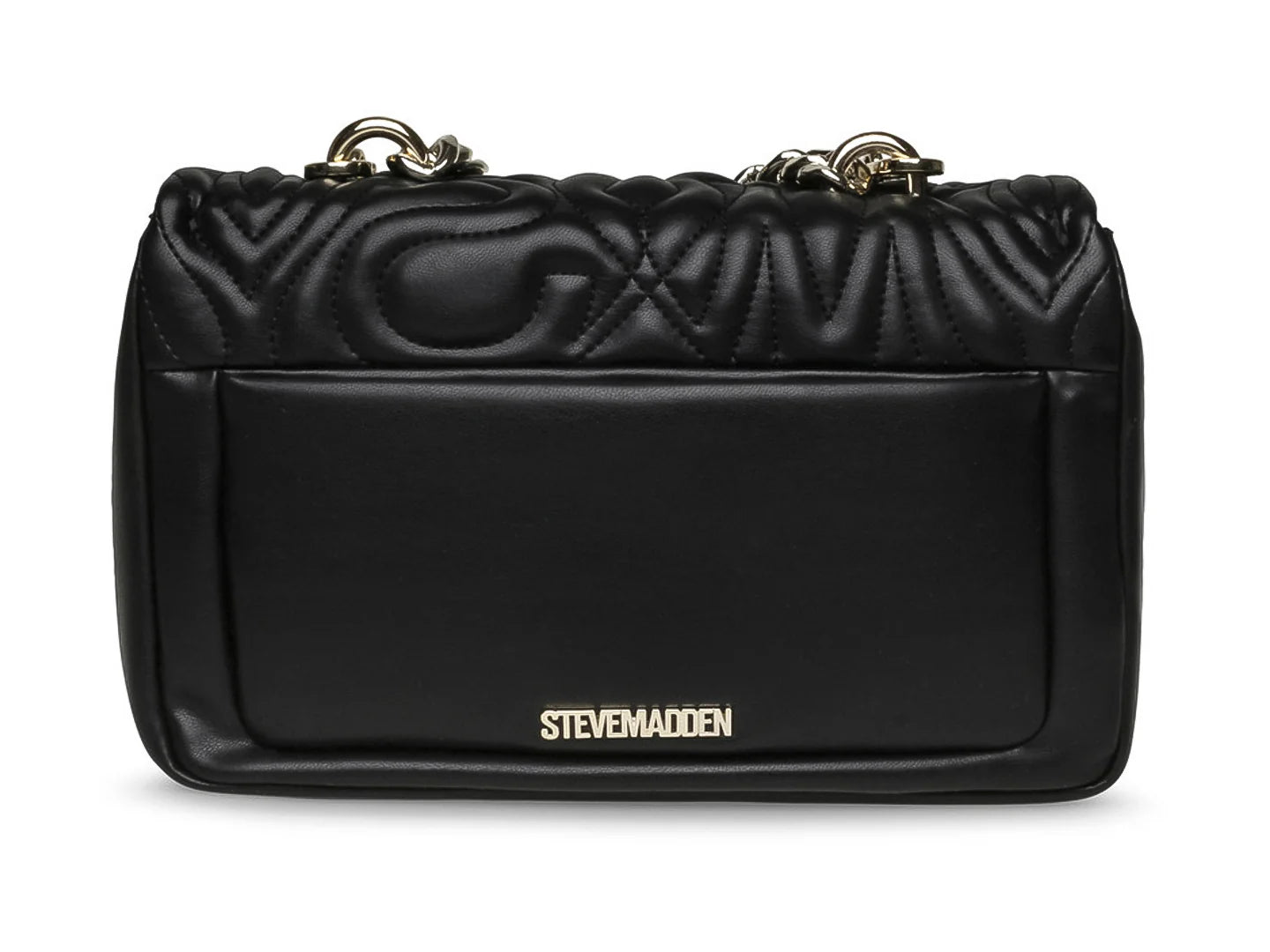 Bolso Steve Madden Negro con Dorado para Mujer