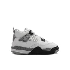Air Jordan 4 Retro OG White Cement TD Summit White Fire Red Cement Grey Black