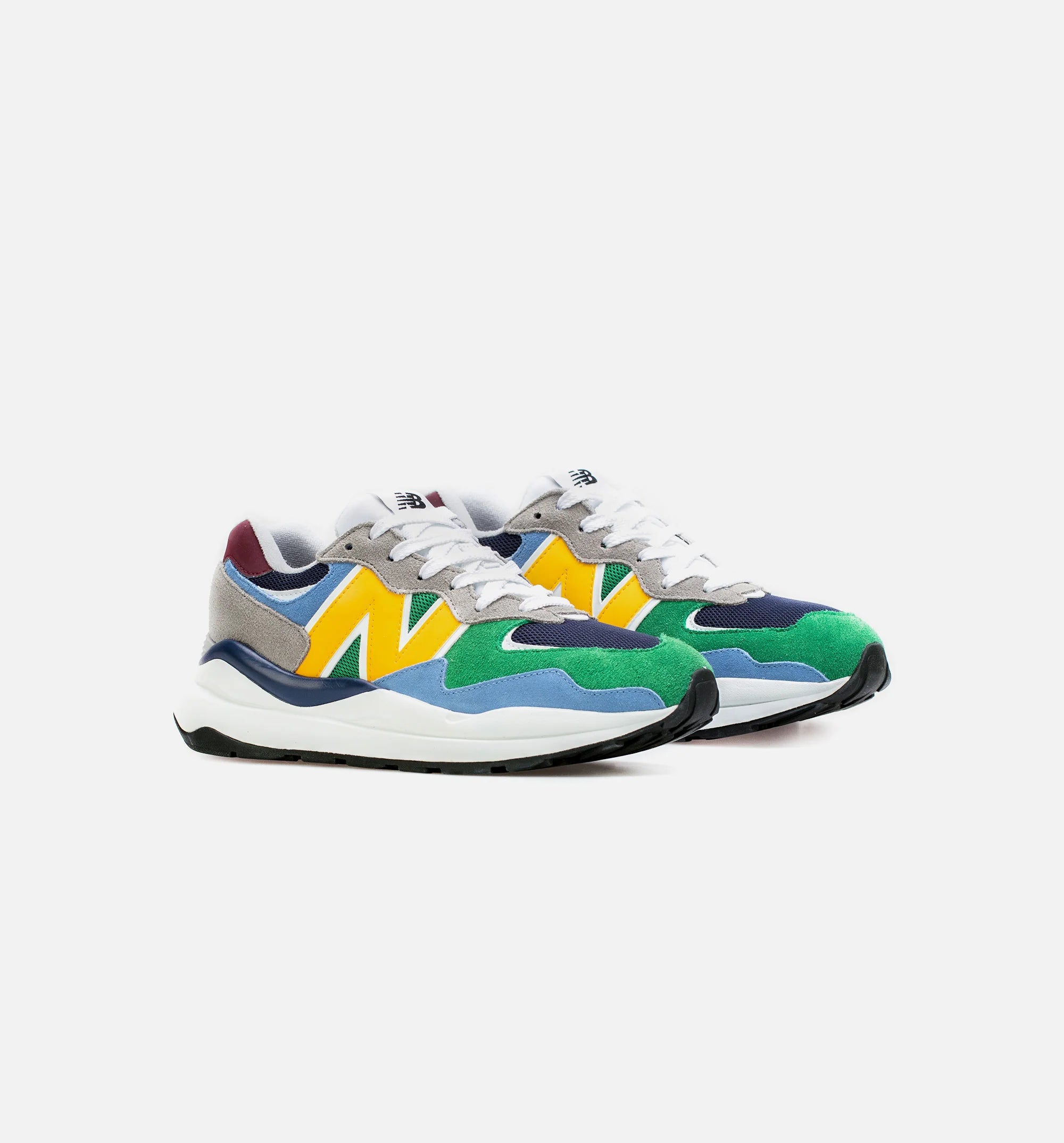 5740 Mens Lifestyle Shoe Green Blue Yellow