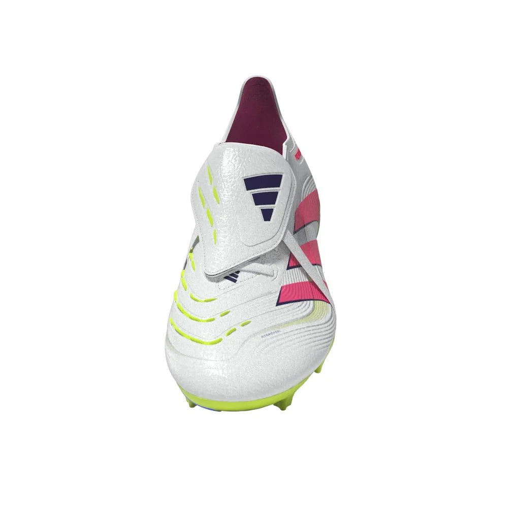 adidas Predator League Fold Over Tongue Firm Multi Ground Boots White Pink