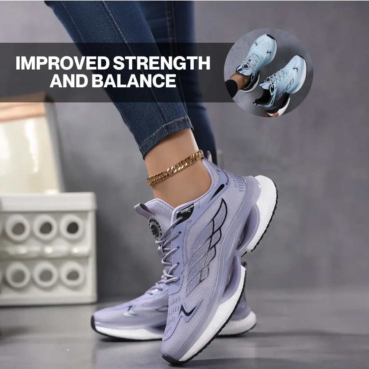 Aerion Hands Free and Supportive Walking Shoes CLEARANCE OFFER