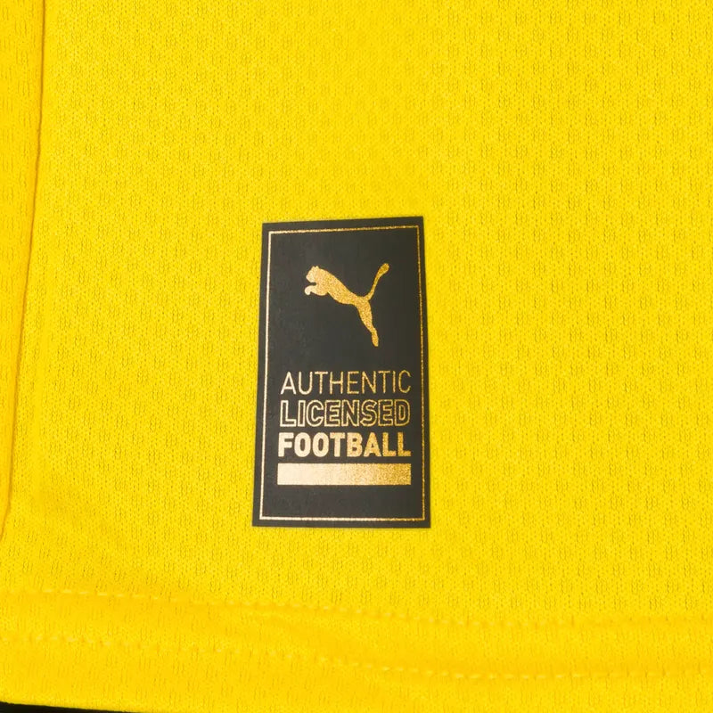 PUMA Borussia Dortmund Home 22 23 Replica Mens Jersey Yellow Black