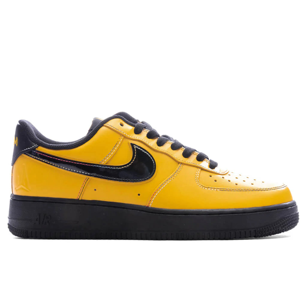 Nike x Ja Morant Air Force 1 07 Sundial Sundial Black Cobalt Bliss