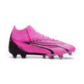 PUMA Ultra Pro FG AG Soccer Cleats Pink White