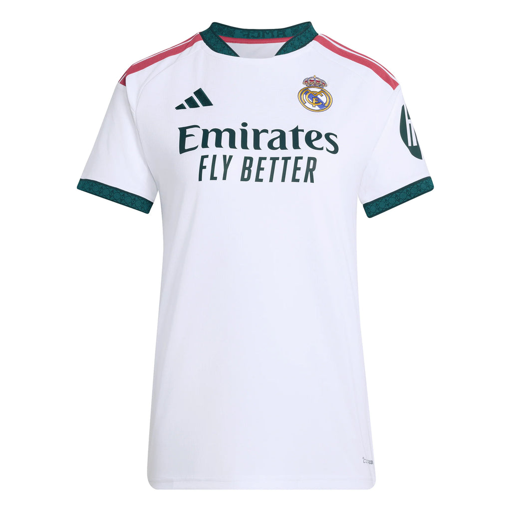 adidas Real Madrid Home Womens Soccer Jersey 26 27 White