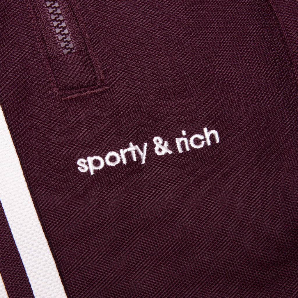 Adidas x Sporty Rich Track Pant Maroon