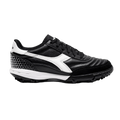 Diadora Calcetto GR LT TF Turf Football Boots Black White