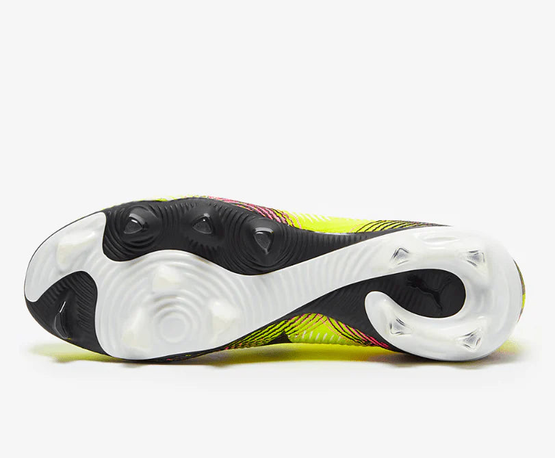 PUMA Future 8 Match FG AG Firm Multi Ground Soccer Cleats Yellow