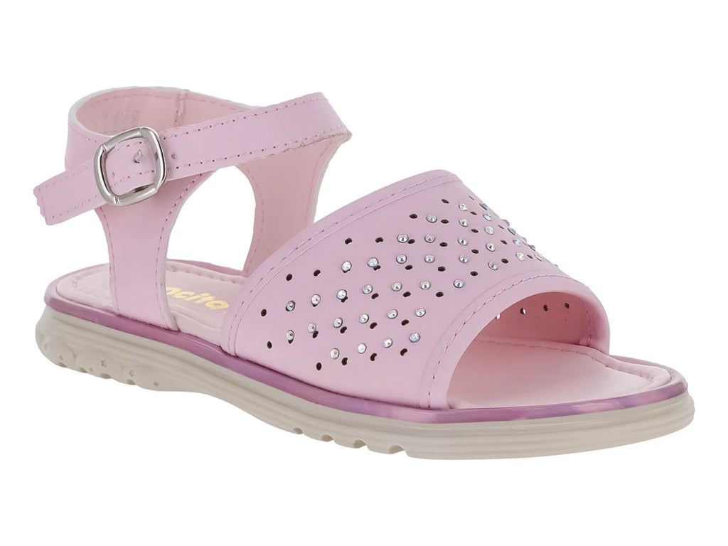 Sandalias Trencitas Candy Morado para Niña