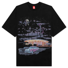 Diamond S S Oversize Knit Stretch Limo