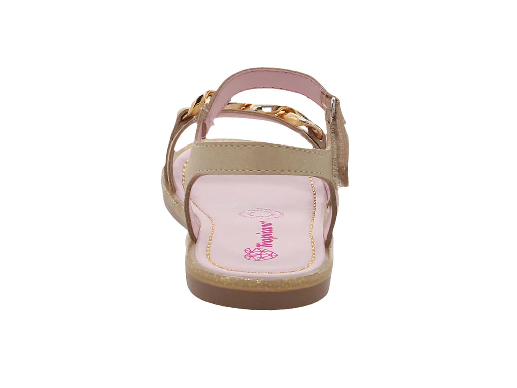 Sandalias Tropicana Platina para Niña
