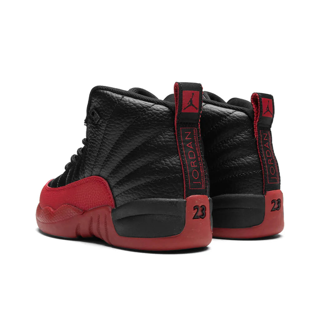 Air Jordan 12 Retro Flu Game PS Black Varsity Red
