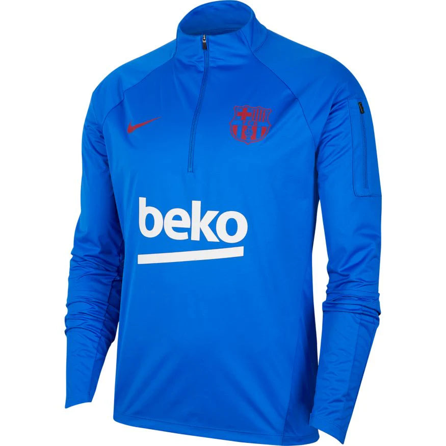Nike Barcelona Shleld Striker Drill Top Blue