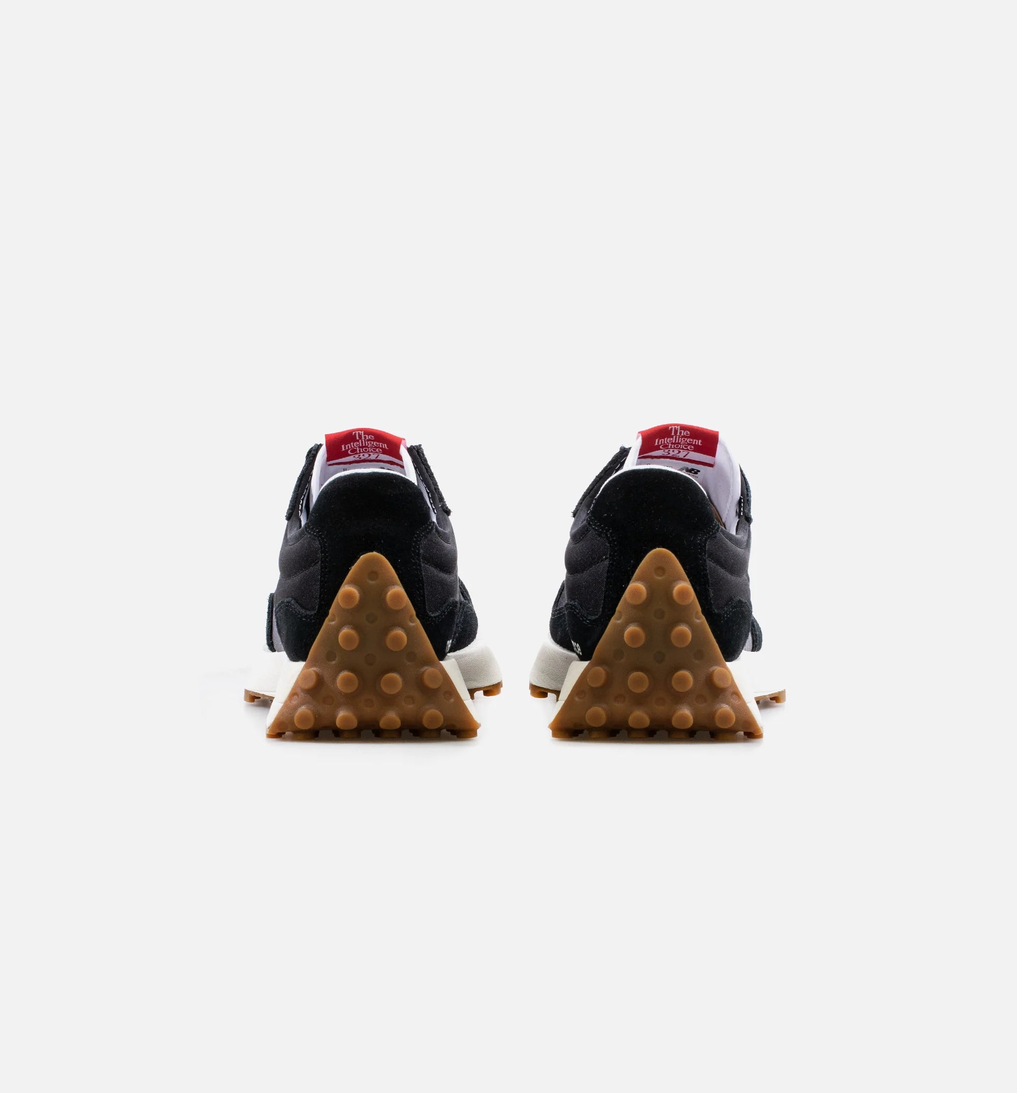 327 Mens Lifestyle Shoe Black Whte