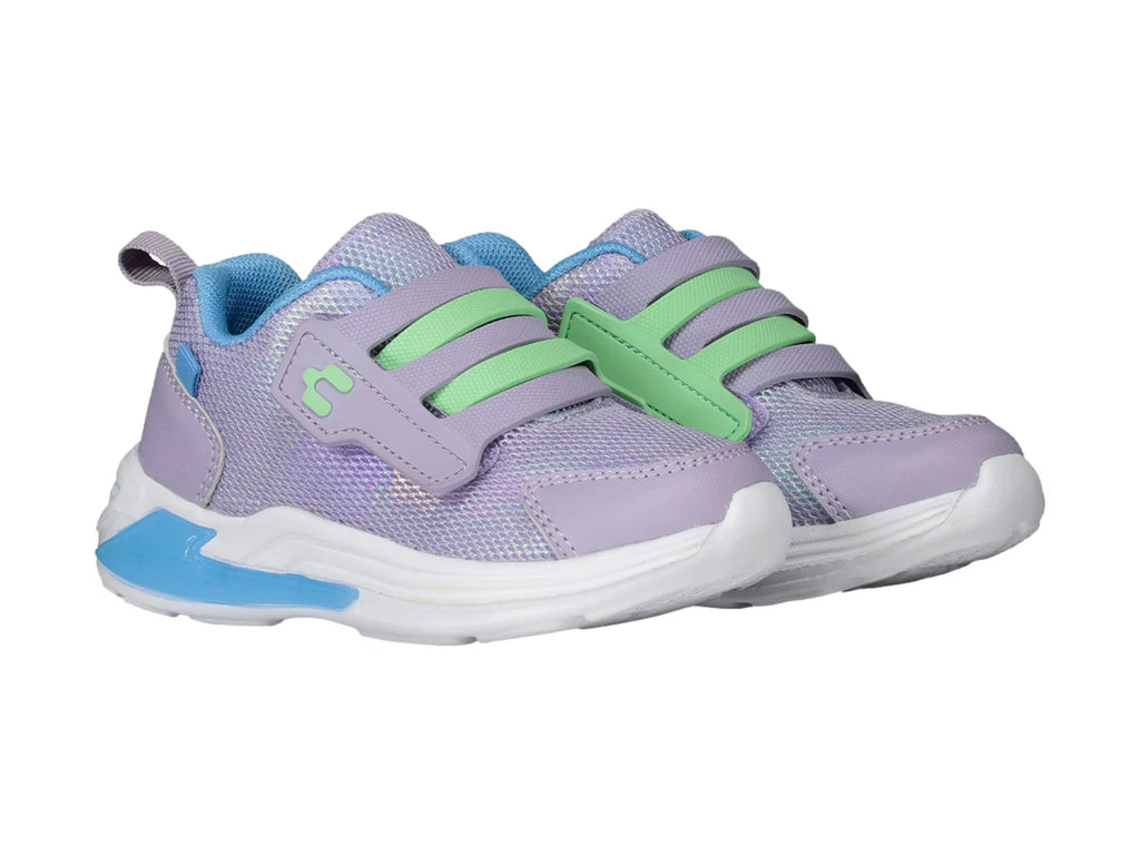Tenis Charly Morado y Azul para Niña