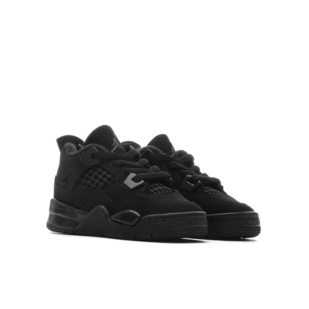 Air Jordan 4 Retro Black Cat TD Black Light Graphite
