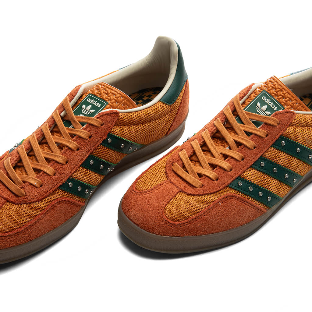 adidas Originals x Hardies Gazelle Rust Orange Collegiate Green Gum