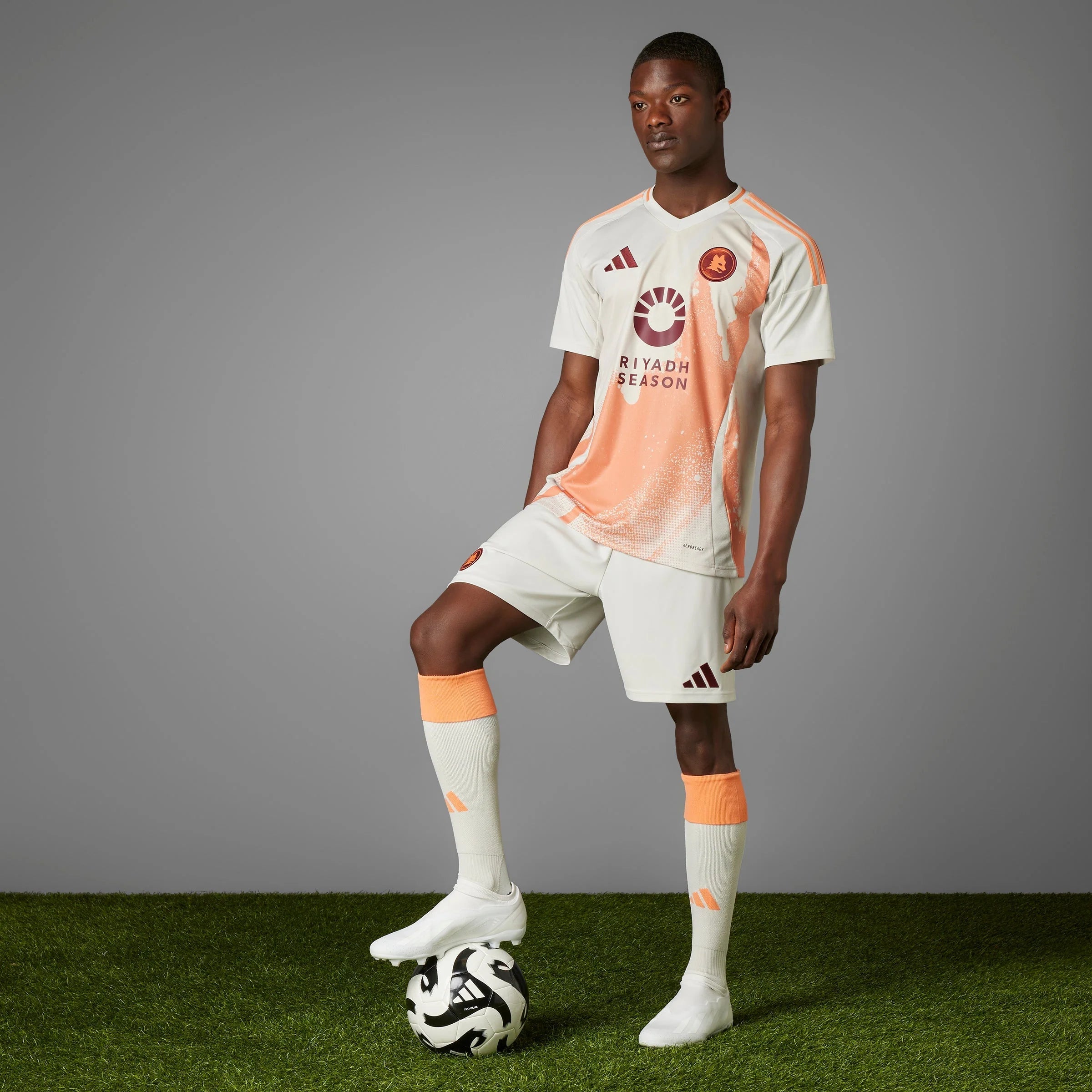 adidas Mens AS Roma Away Jersey 24 25