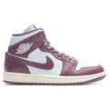Womens Air Jordan 1 Mid Pure Platinum Sky J Mauve Sail