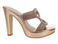 Zapatillas Roze Oro Rosado para Mujer