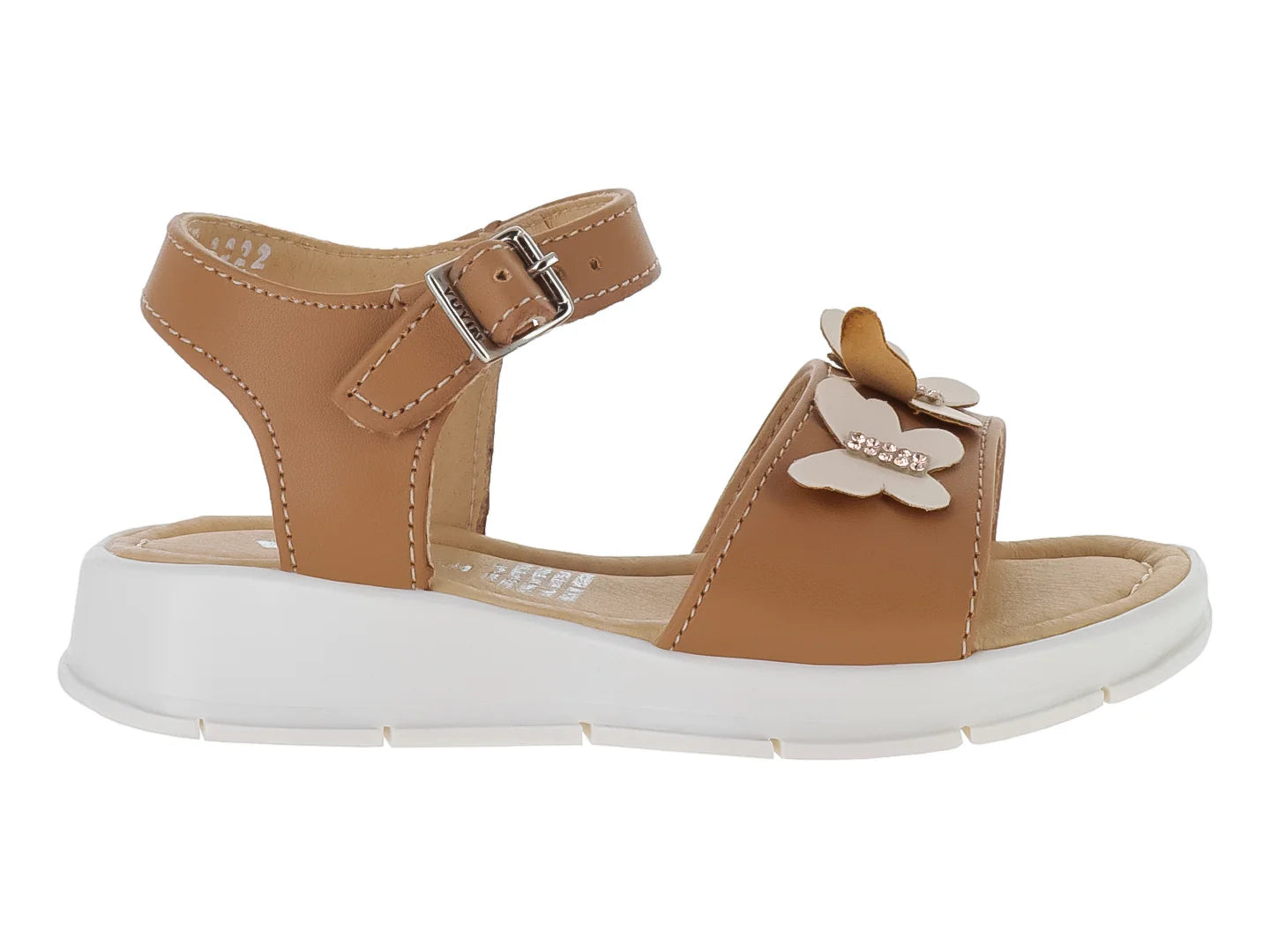 Sandalias YUYIN Color Camel para Niña