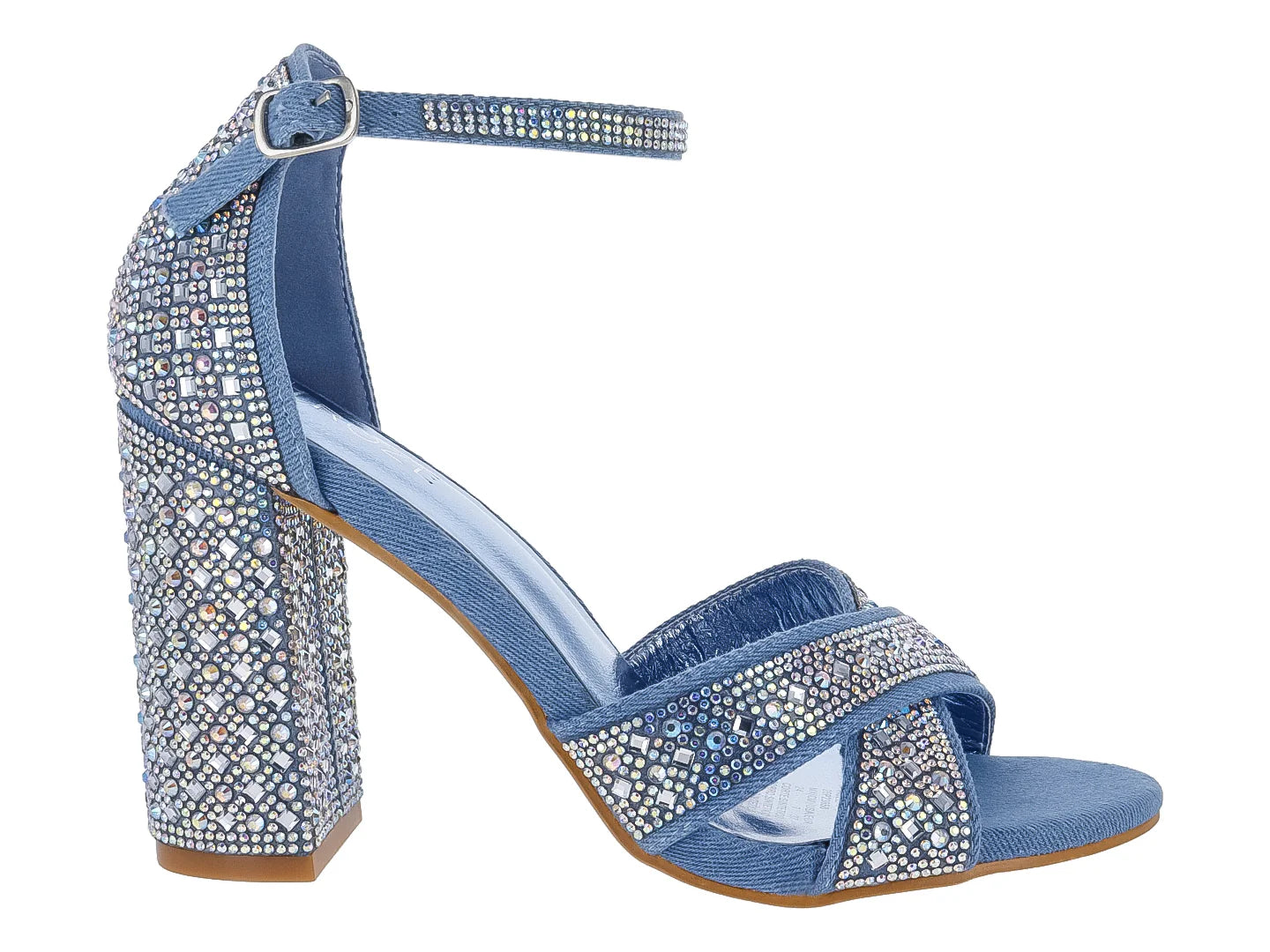 Sandalias Roze Color Azul Jeans para Mujer