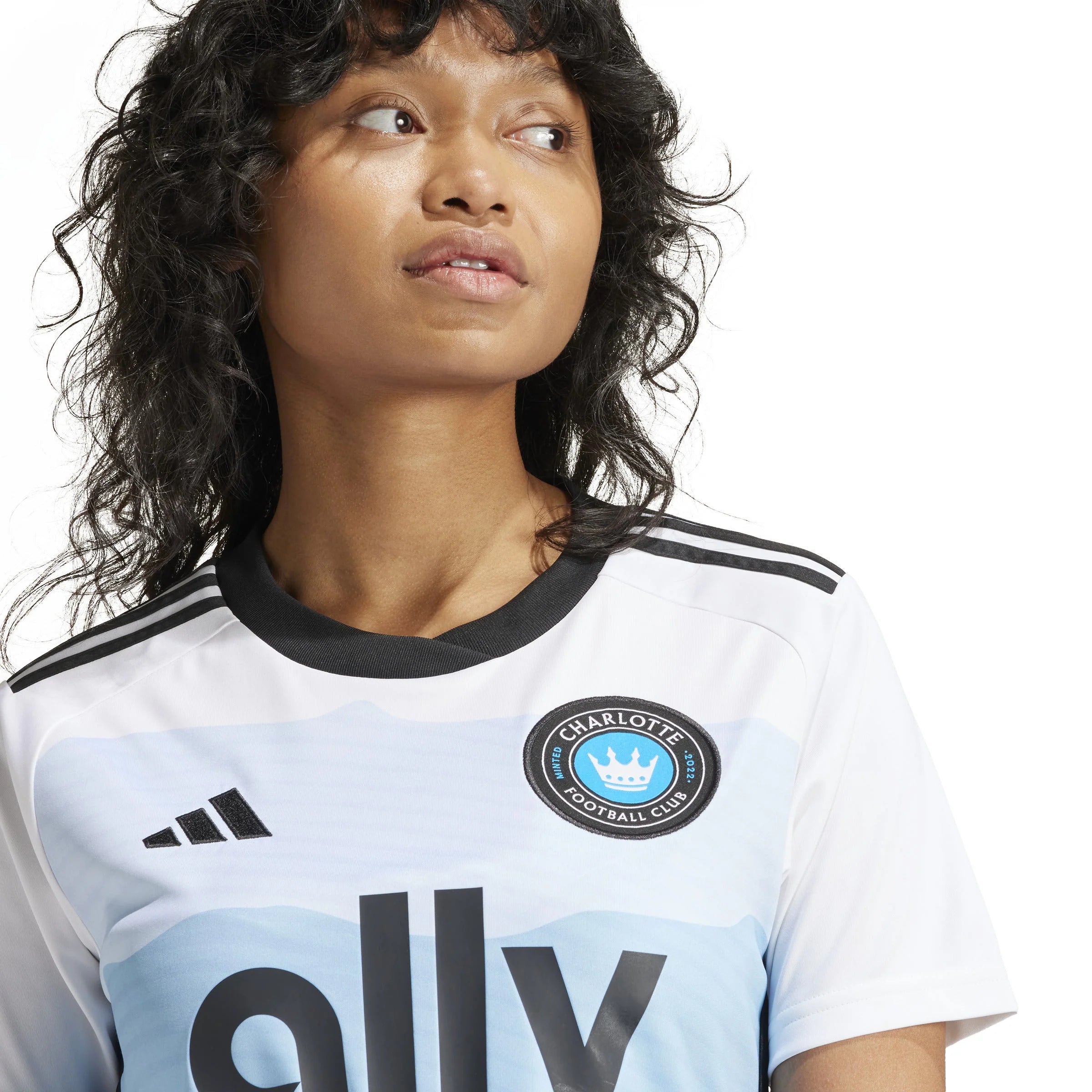 adidas Womens Charlotte Home Jersey 24