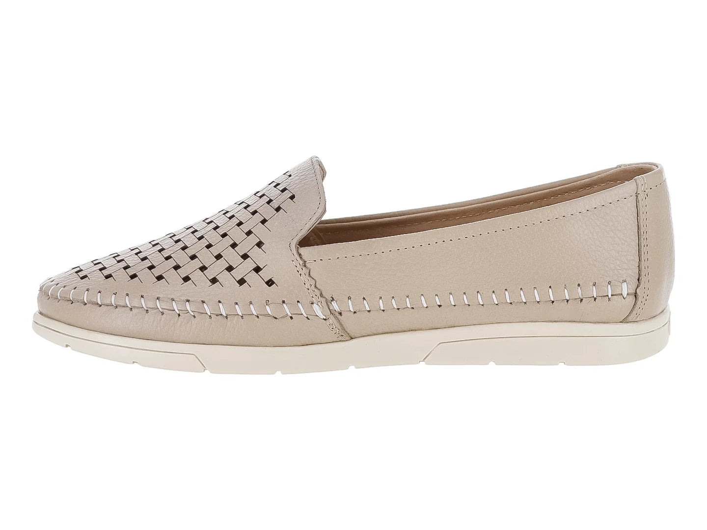 Zapatos Planos Relax Marfil para Mujer