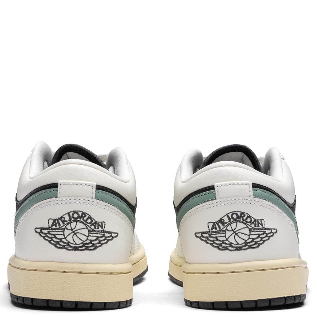 Womens Air Jordan 1 Low Anthracite Jade Smoke Sail