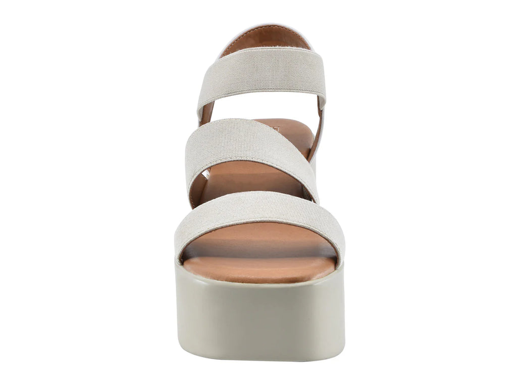 Sandalias de Plataforma EFE Color Latte