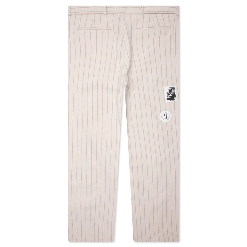 Ornaments Suit Pant Khaki