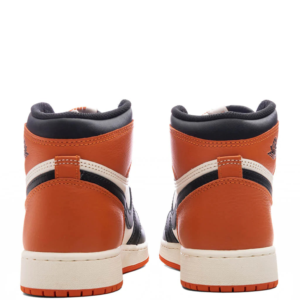 Air Jordan 1 Retro High OG Shattered Backboard GS Black Sail Starfish