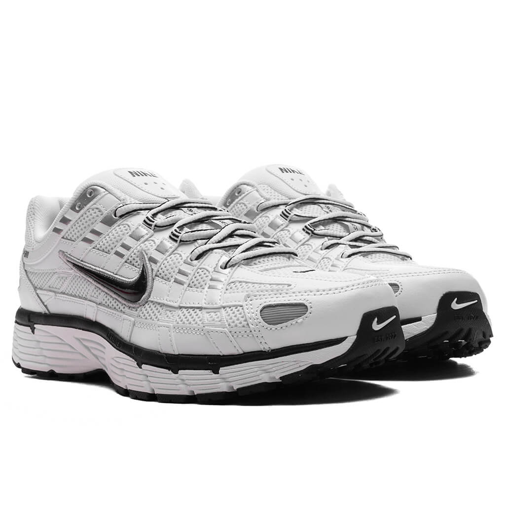P 6000 White Black Metallic Silver