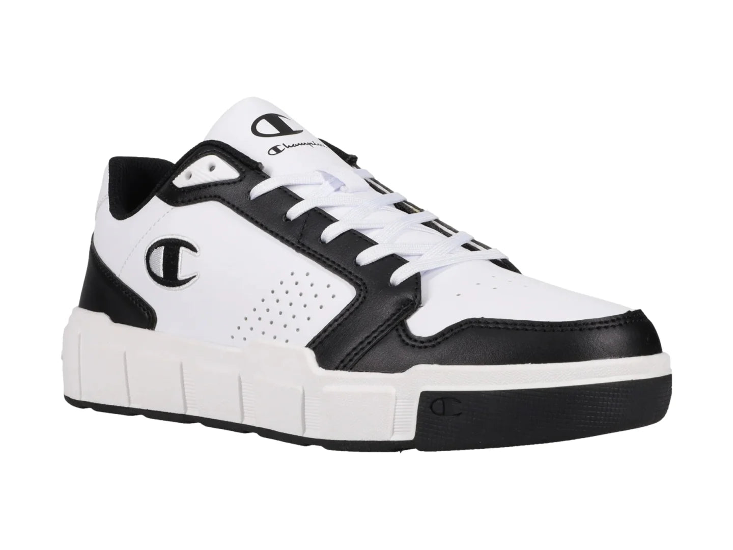 Tenis Champion Ventor Muse Blanco y Negro para Hombre