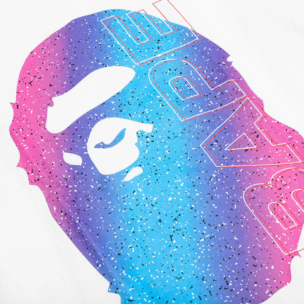 Bape Electro Neon Tee White