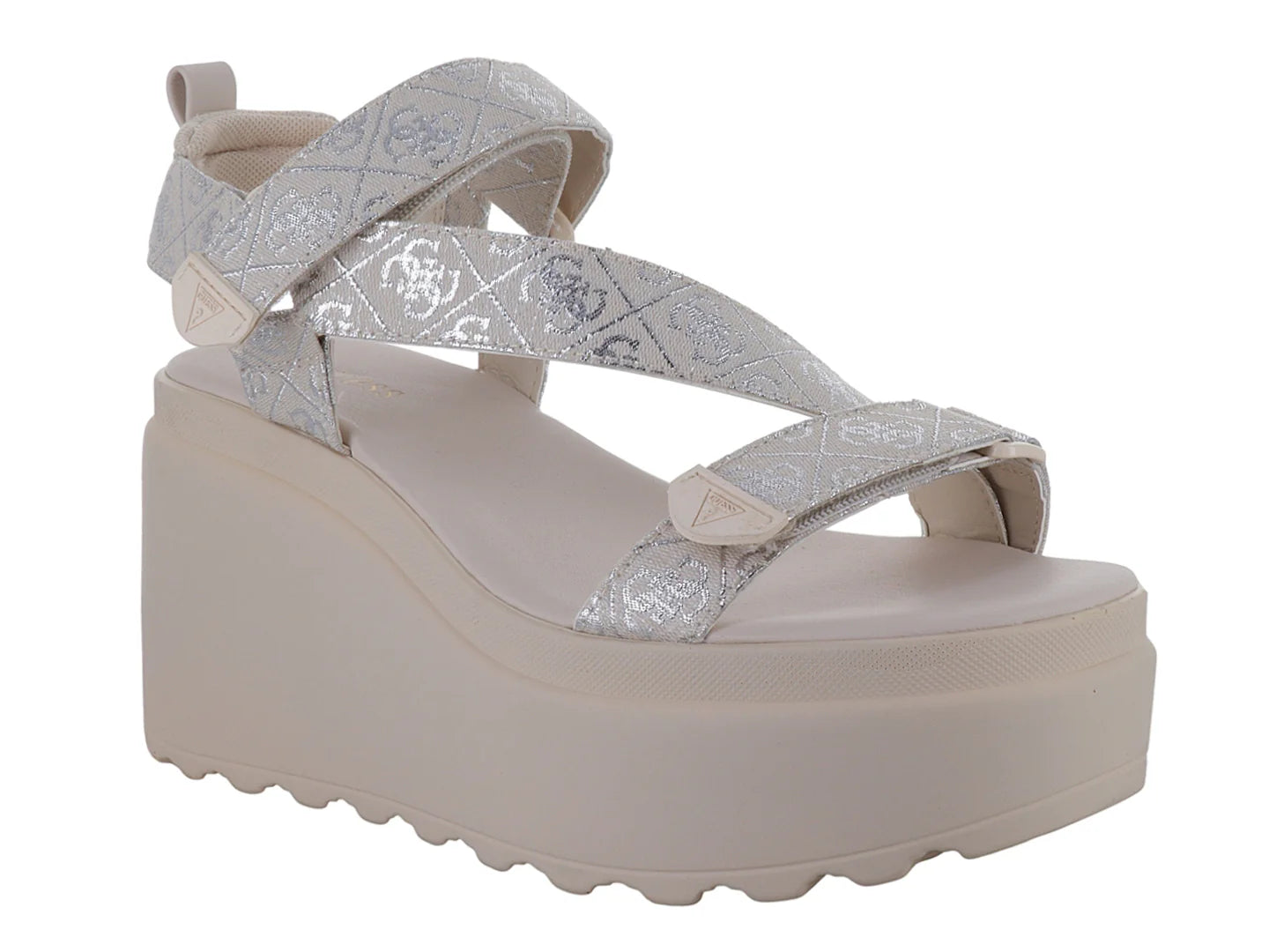 Sandalias Guess Natural de Plataforma para Mujer